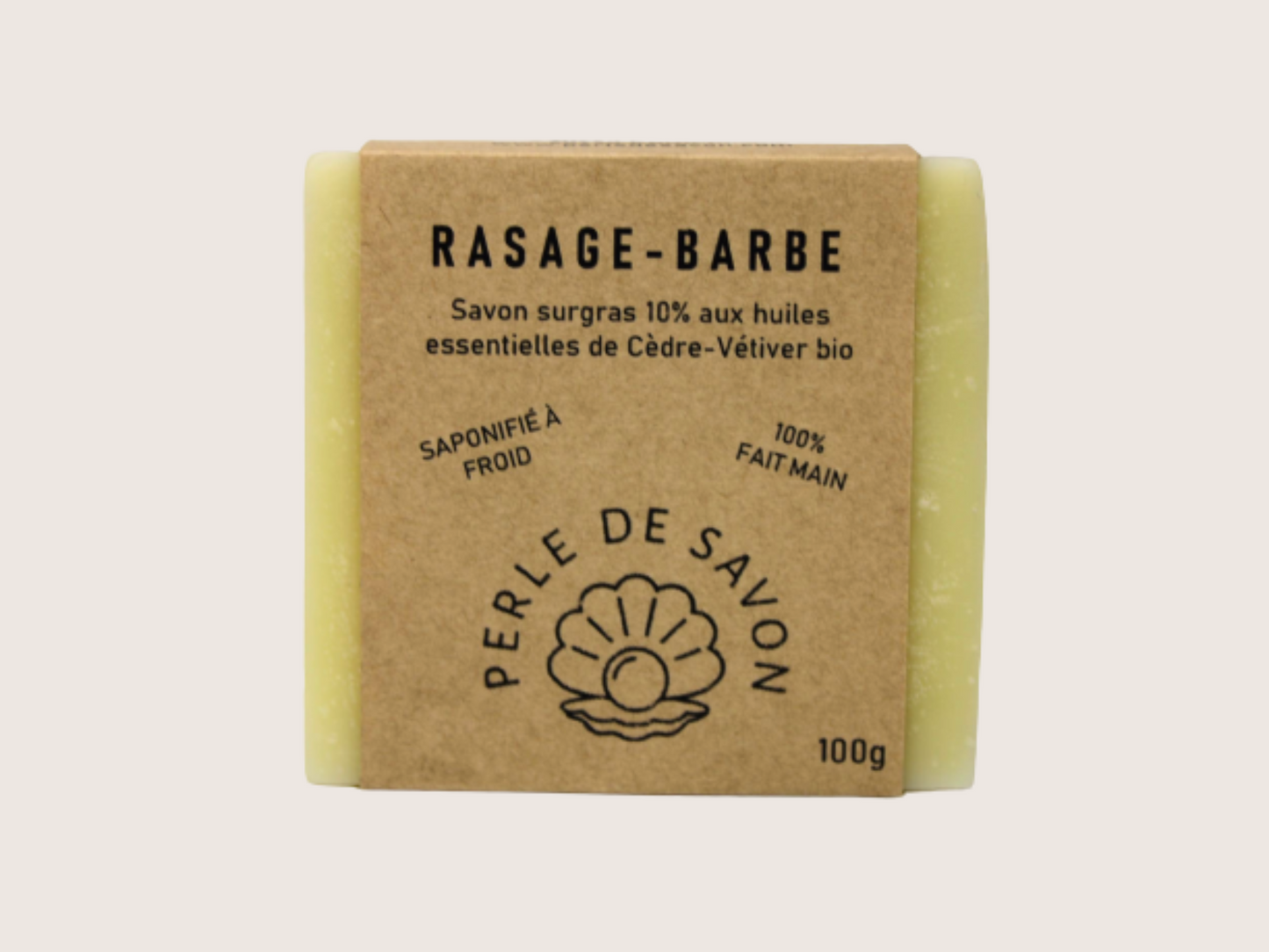 Savon de Rasage Vétiver 2 en 1 surgras 10%