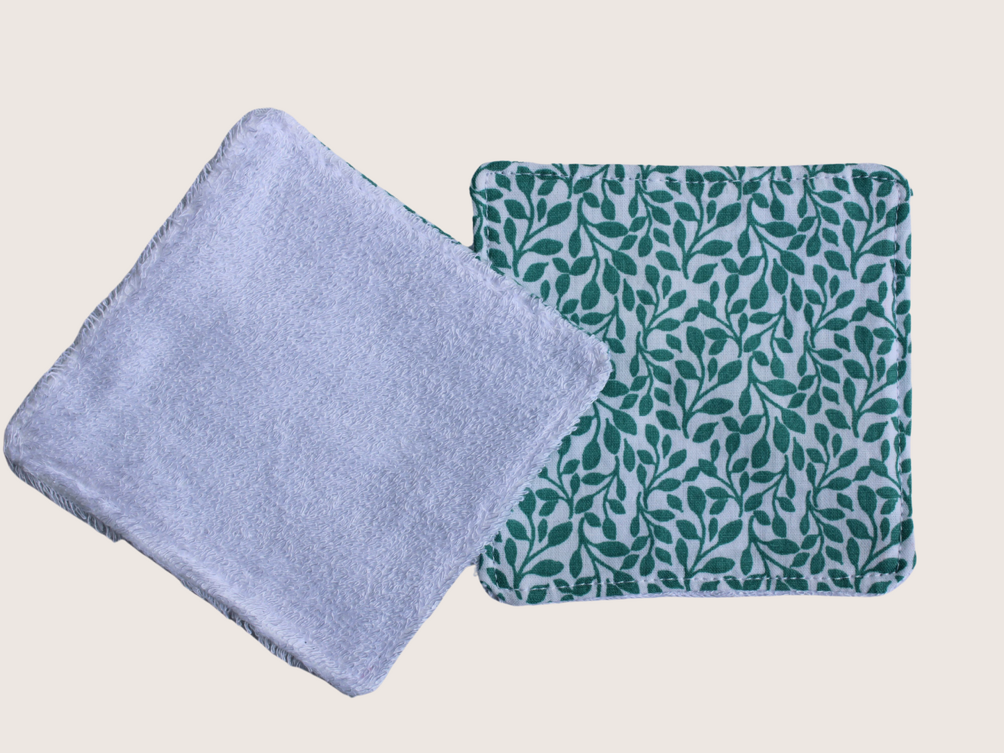Lingettes en coton lavables