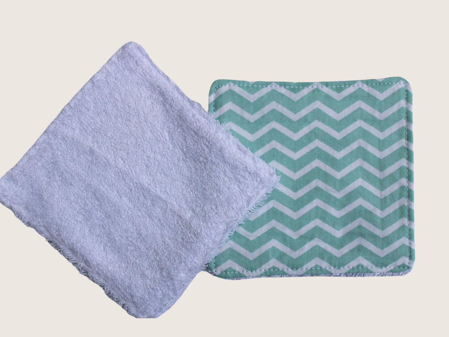 Lingettes en coton lavables