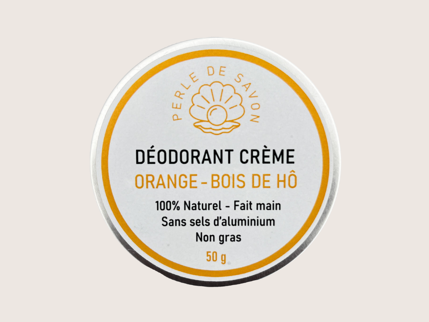 Déodorant crème Orange-Bois de Hô