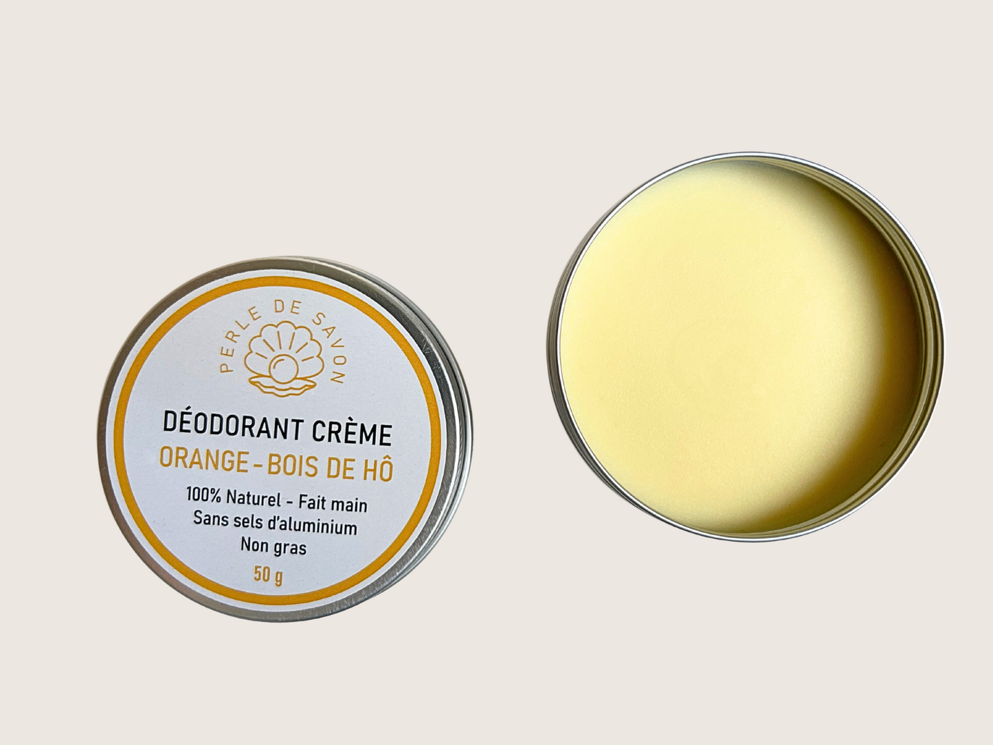 Déodorant crème Orange-Bois de Hô