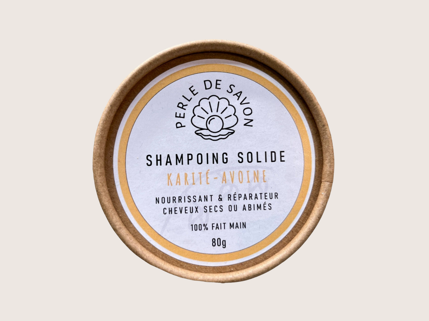 Shampoing solide Karité-Avoine